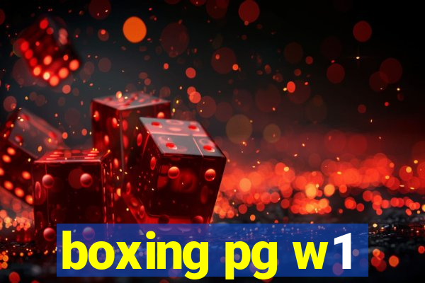 boxing pg w1